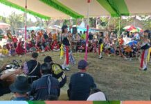 Bersih Desa Kedungharjo Mantingan Digelar Meriah, Warga Nikmati Pagelaran Reyog Singo Manggolo