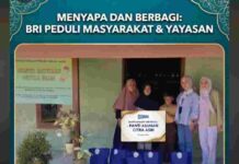 Jumat Berkah, BRI BO Pacitan Berbagi Sembako untuk Yayasan dan Warga Kurang Mampu