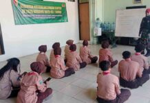 MPLK Saka Wira Kartika Koramil 0815/03 Sooko Bekali Generasi Muda dengan Kepemimpinan dan Keterampilan Lapangan