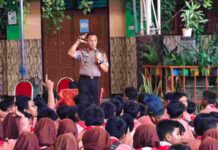 Polresta Sidoarjo Ajak Pelajar Giat Belajar untuk Cegah Radikalisme dan Bullying